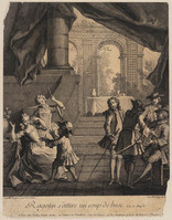 TvB G 5778
<br/>
Ragotin voelt zich aangetrokken tot een baleinen corset
<br/>
<em>Oudry, Jean-Baptiste (1686-1755)</em>